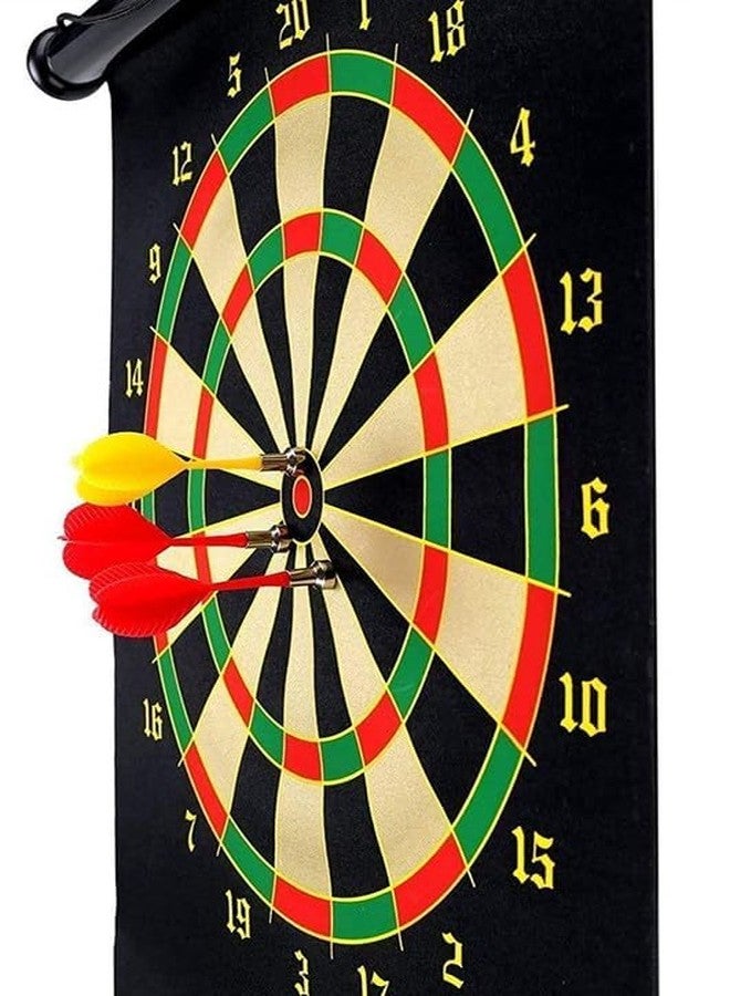 CERT Magnetic Dart Board Game for Kids Double Sided Magnetic Dart Board with Darts, Target Shooting Game for Kids & Adults, Indoor & Outdoor Game Toys - Multi - Image 4